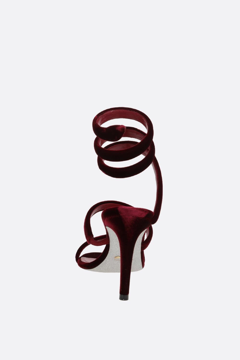 RENÉ CAOVILLA Sandalo Cleo In Velluto