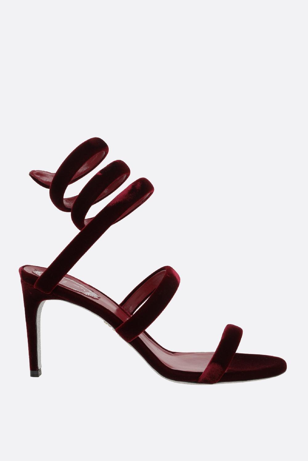 RENÉ CAOVILLA sandalo Cleo in velluto
