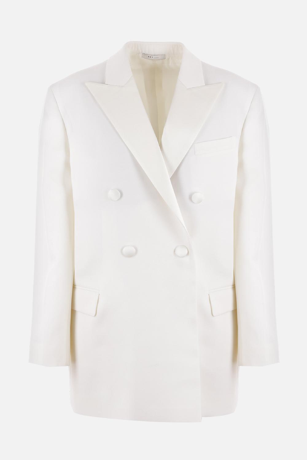 REV giacca doppiopetto The Helm in lana