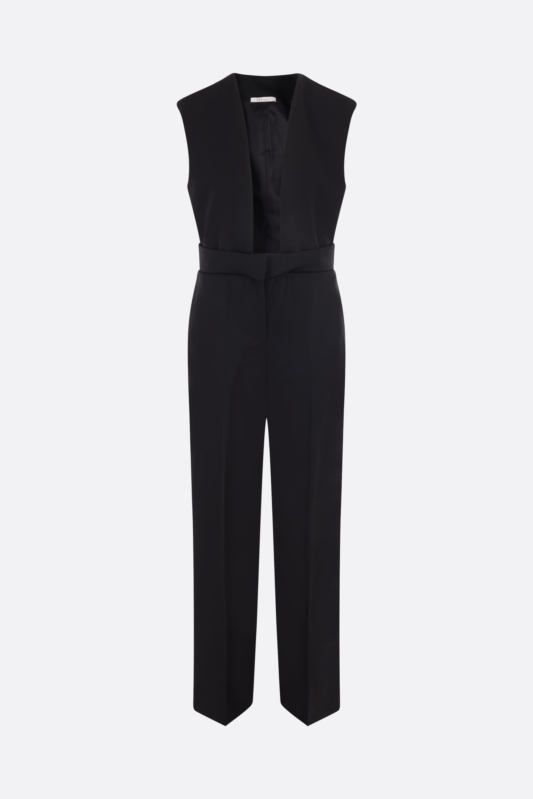 REV jumpsuit smanicata The Ward in lana