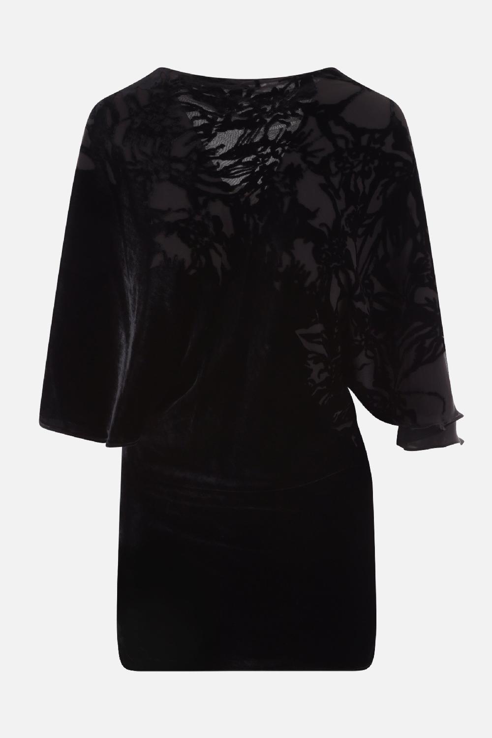 REV Miniabito The Wek In Velluto Dévoré