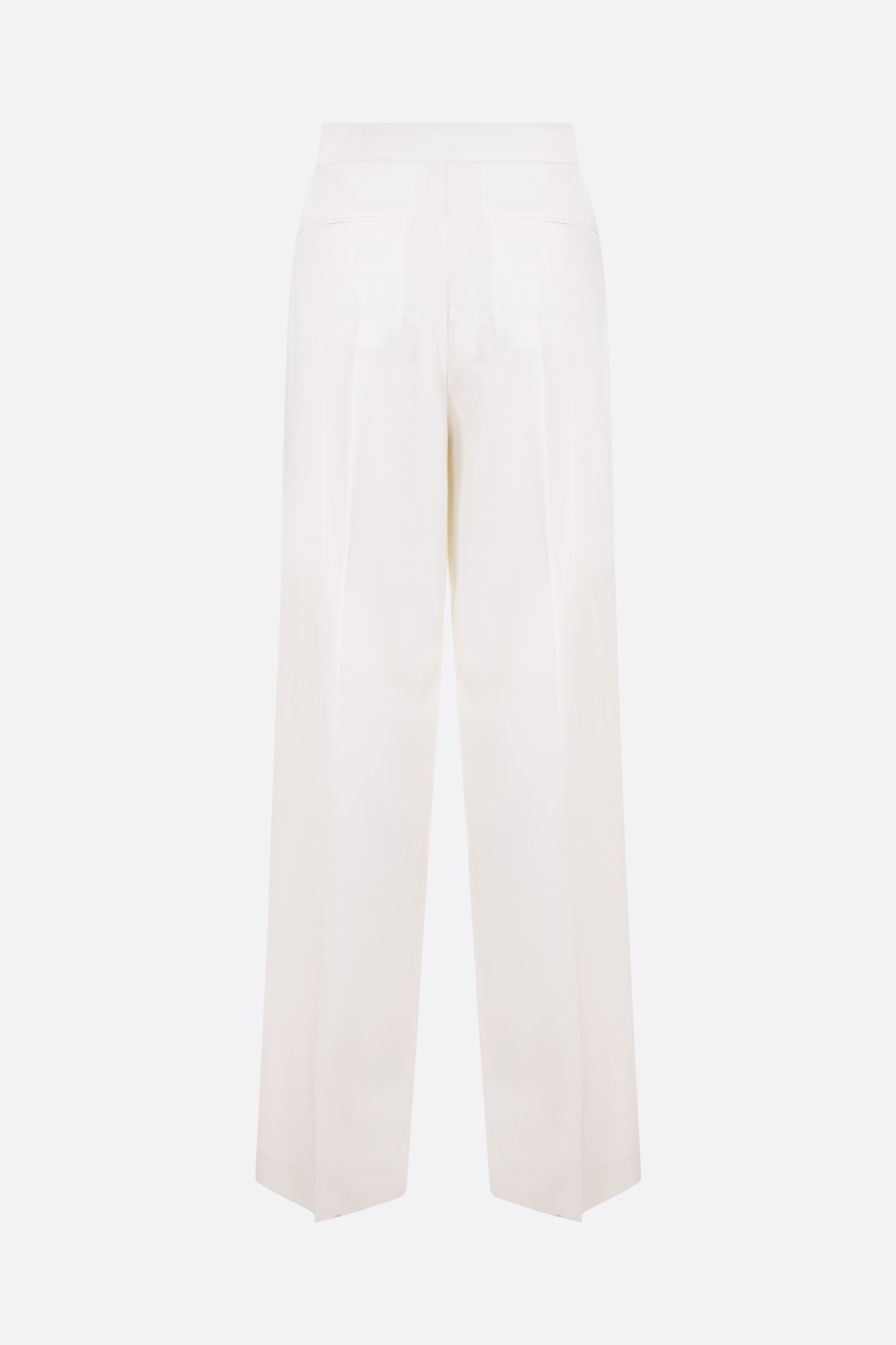 REV Pantalone A Gamba Larga The Steward In Lana