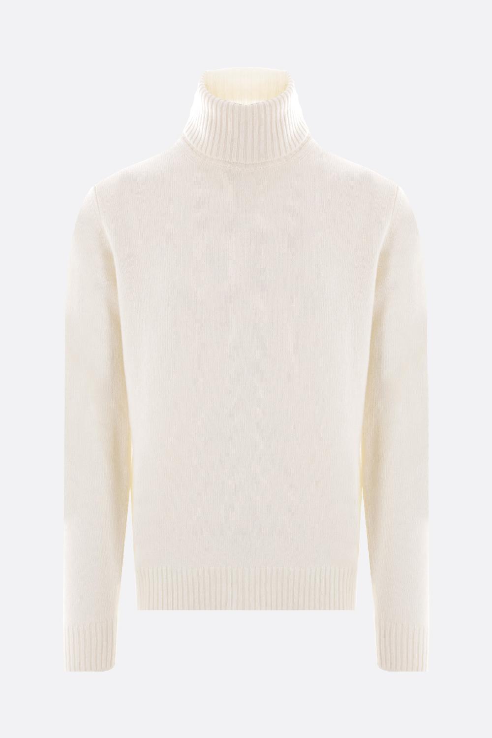 ROBERTO COLLINA dolcevita in lana e cashmere