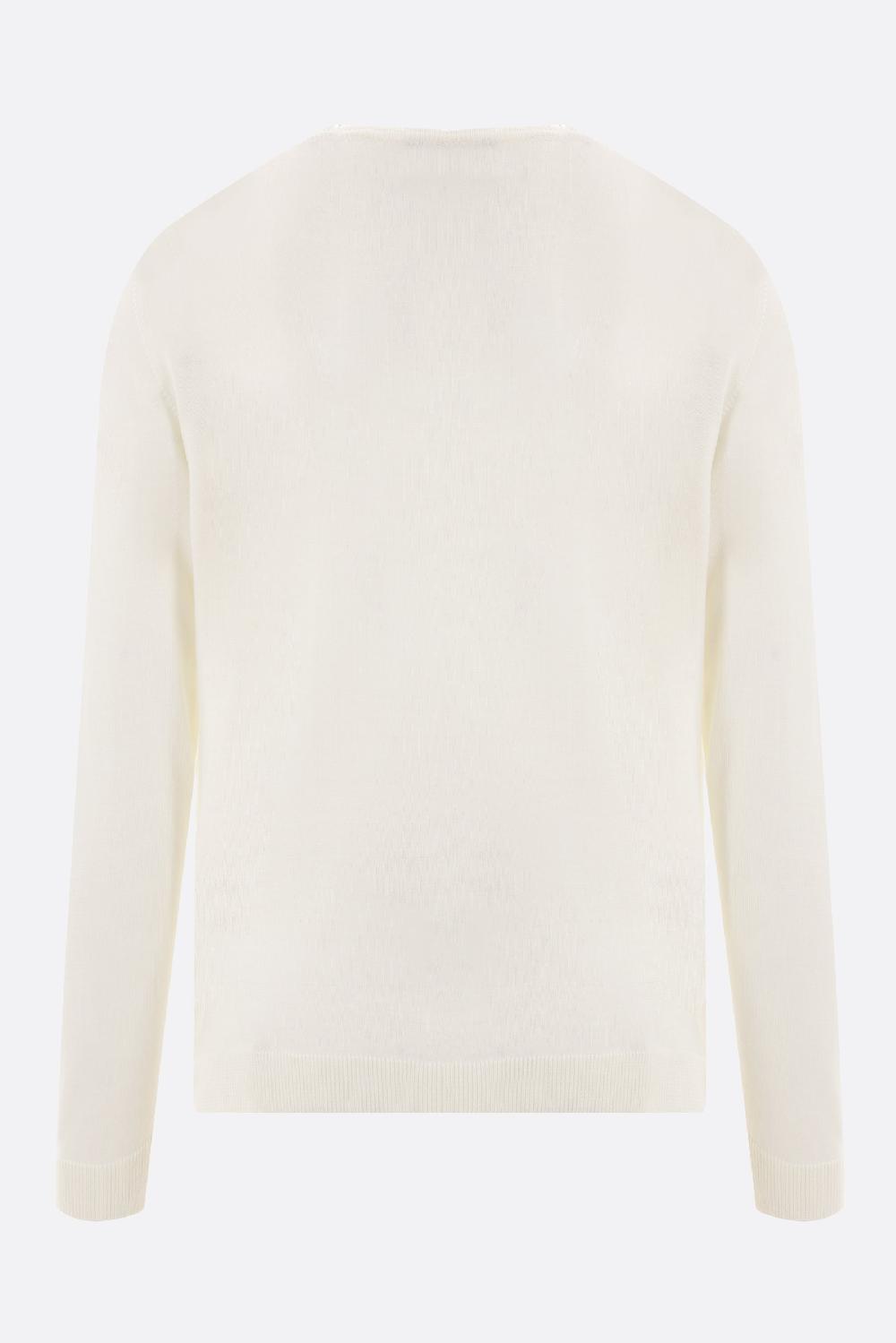 ROBERTO COLLINA Pullover In Lana Merino