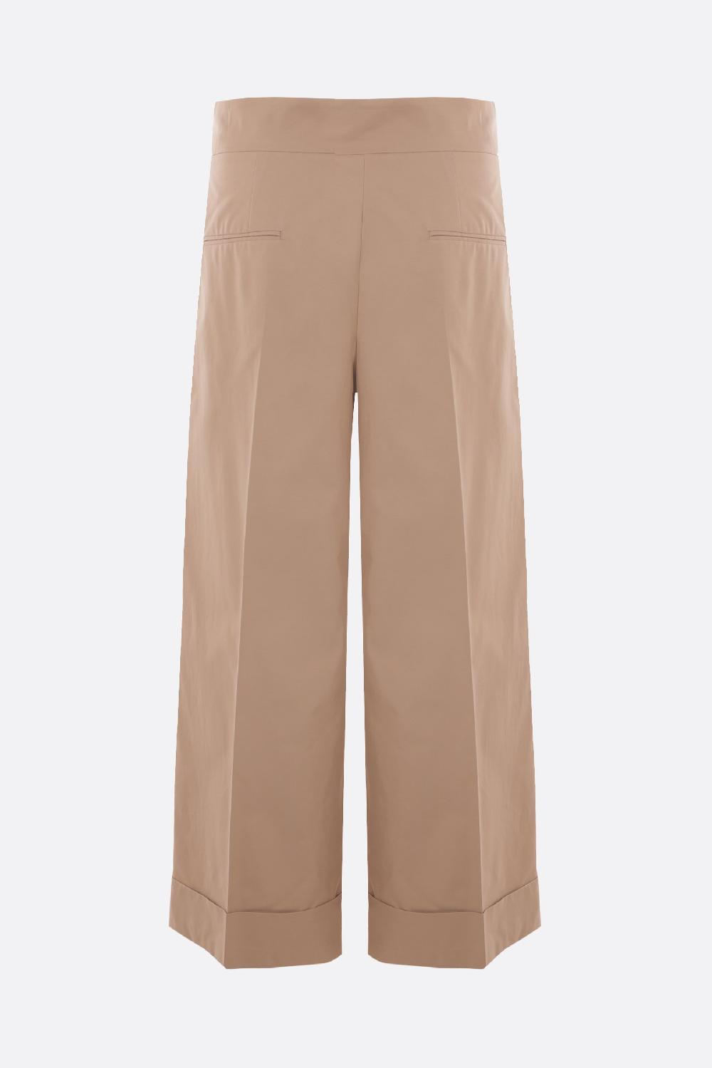 'S MAX MARA Pantalone A Gamba Larga Abba In Twill