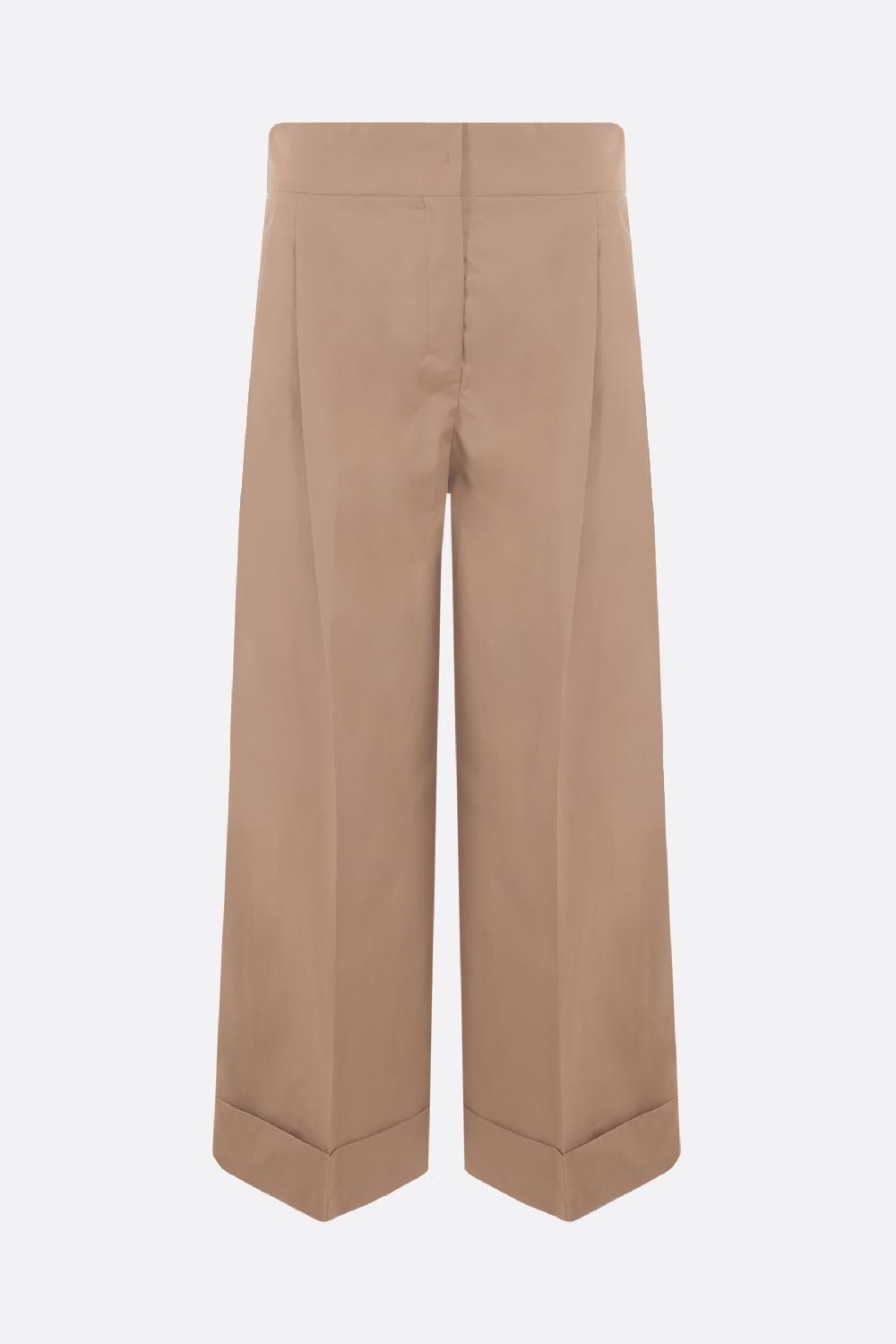 'S MAX MARA pantalone a gamba larga Abba in twill