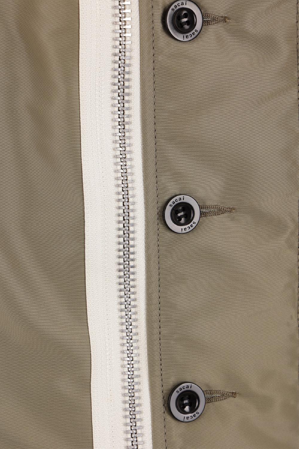 SACAI Bomber In Twill Di Nylon