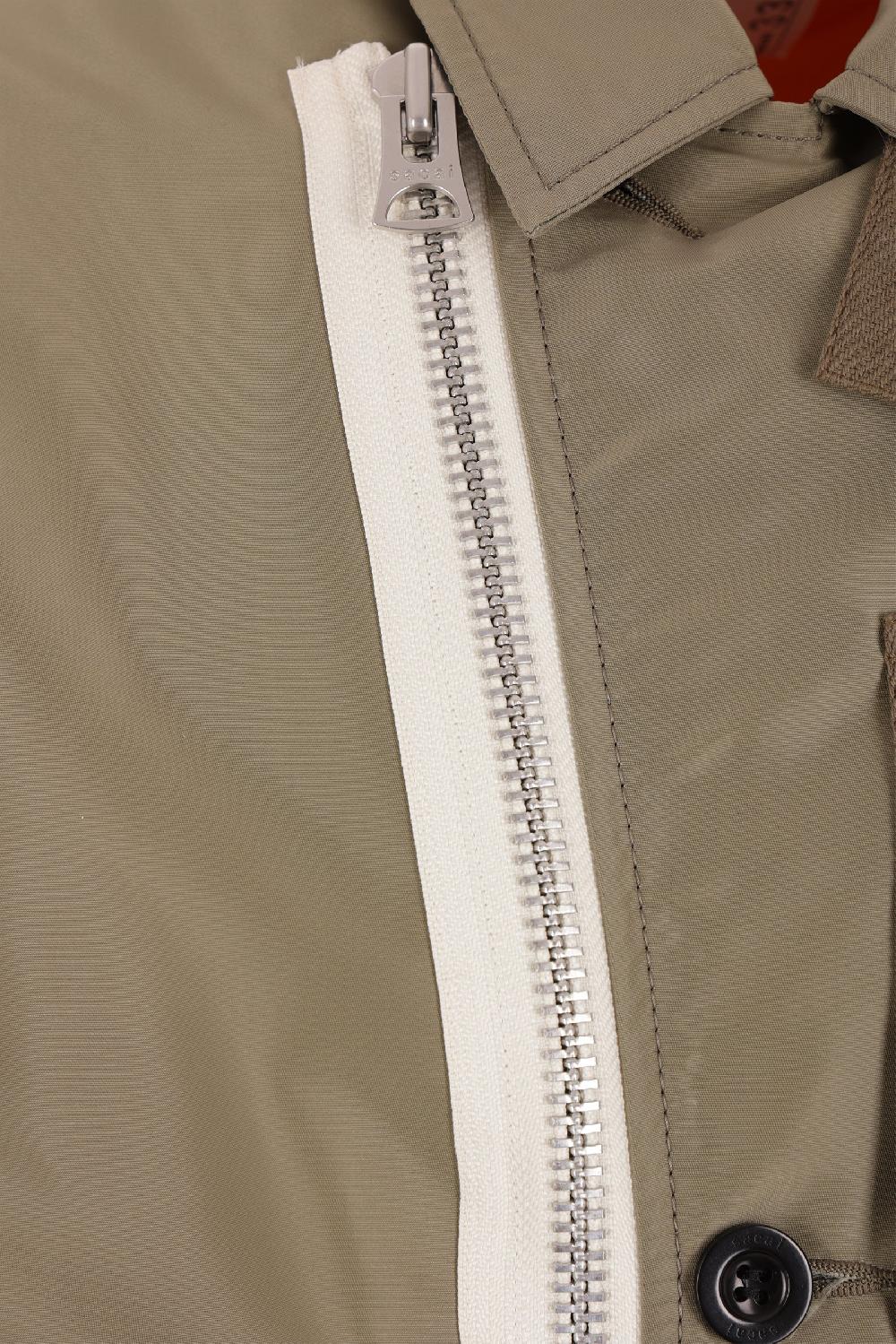 SACAI Bomber In Twill Di Nylon