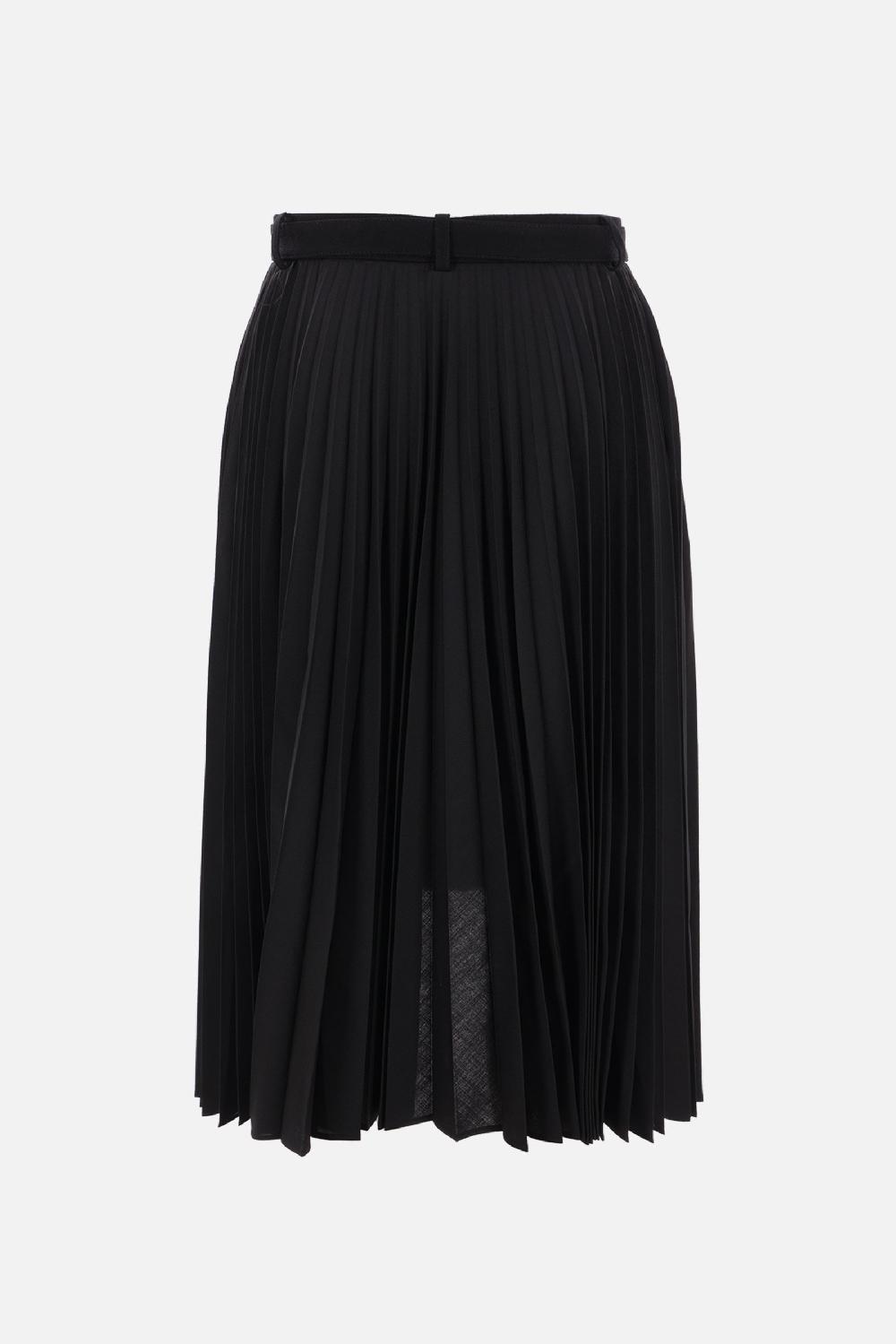 SACAI Gona Destrutturata In Misto Lana