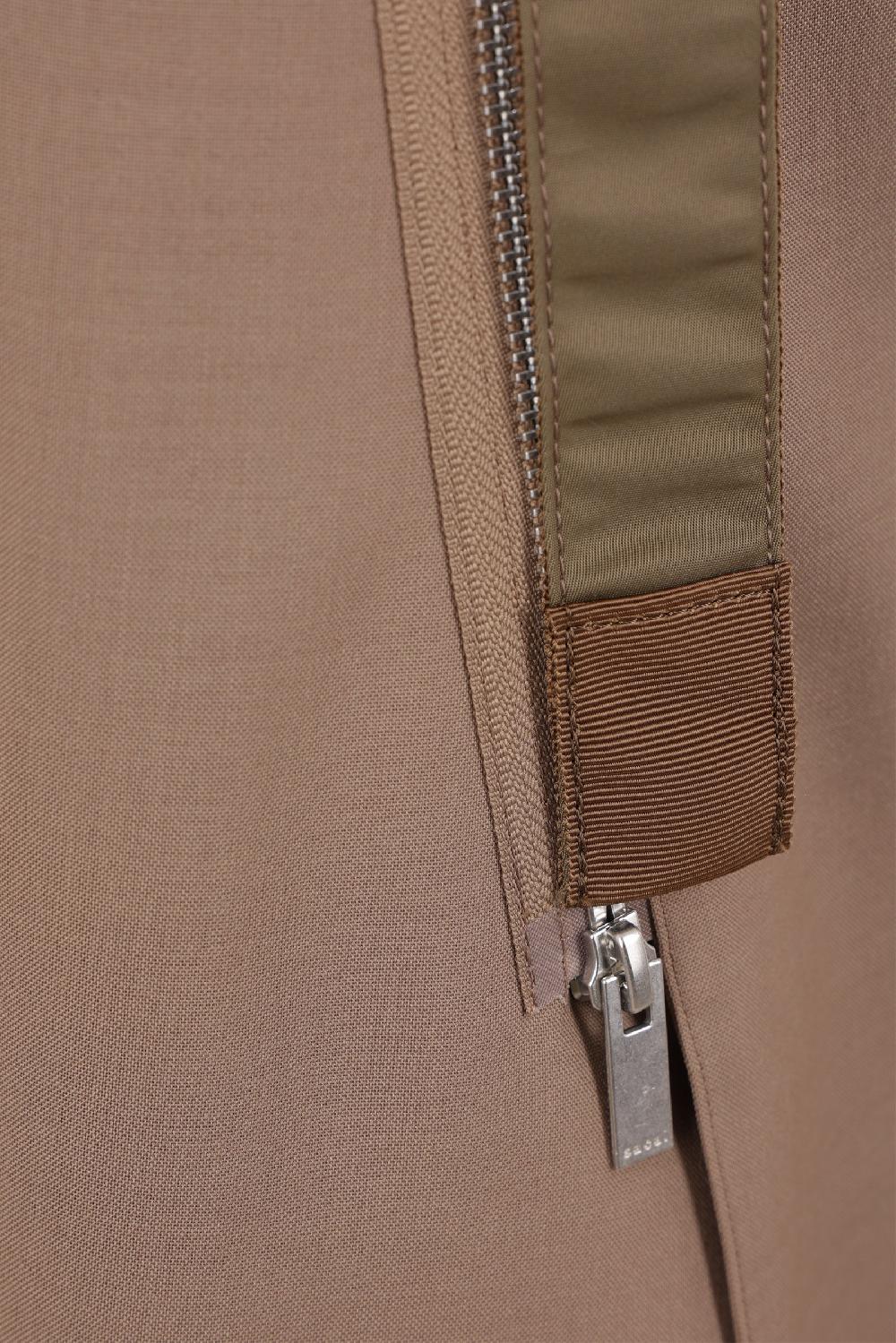 SACAI Gonna A Portafoglio In Misto Lana