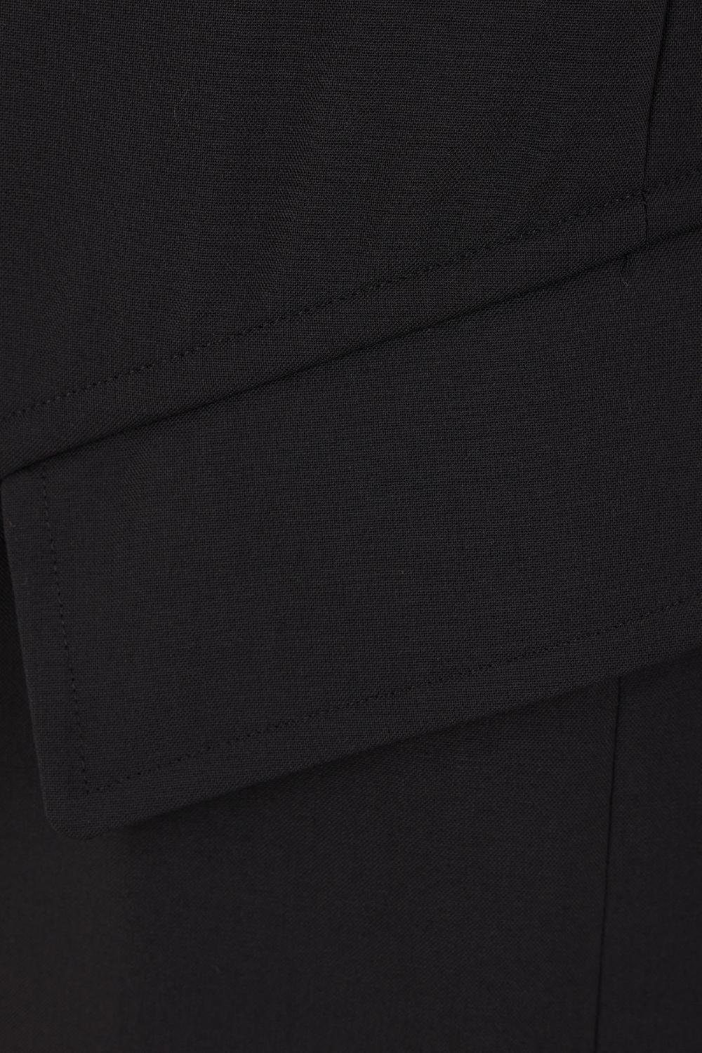 SACAI Pantalone Cargo In Misto Lana