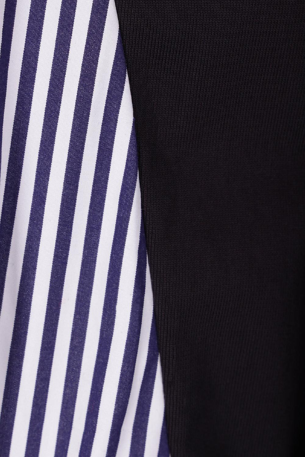 SACAI T-shirt In Jersey E Popeline