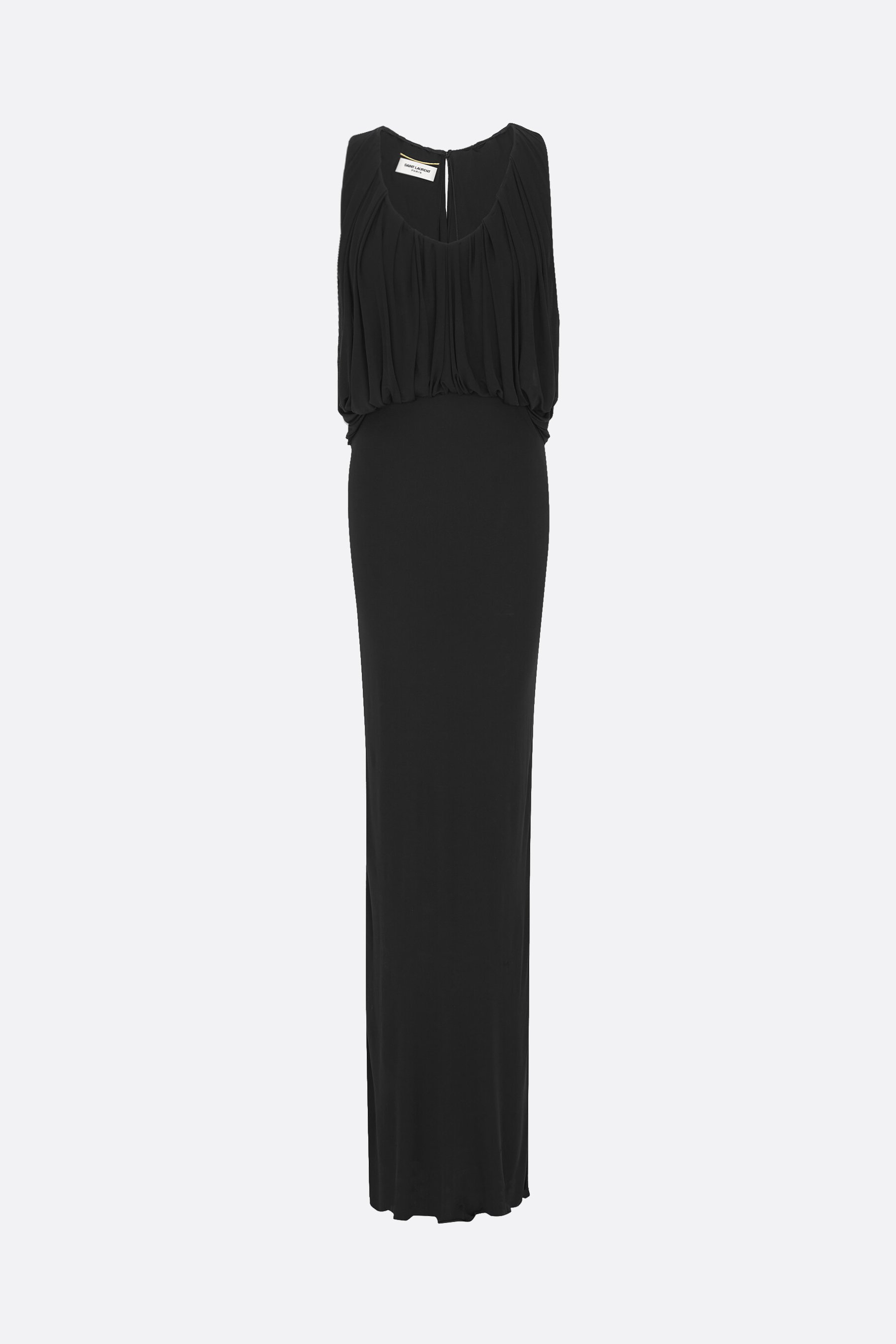 SAINT LAURENT abito smanicato in jersey