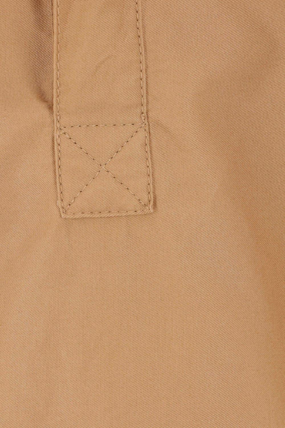 SAINT LAURENT Blusa Henley In Twill