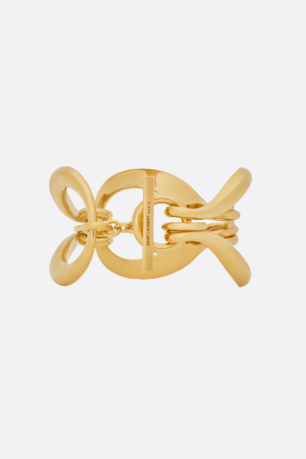 SAINT LAURENT Bracciale A Catena In Ottone