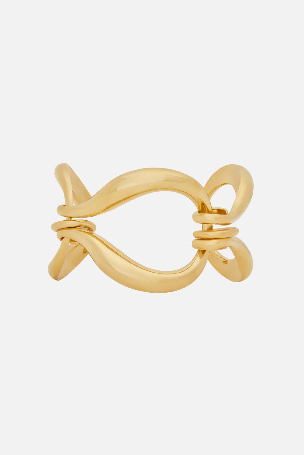 SAINT LAURENT bracciale a catena in ottone