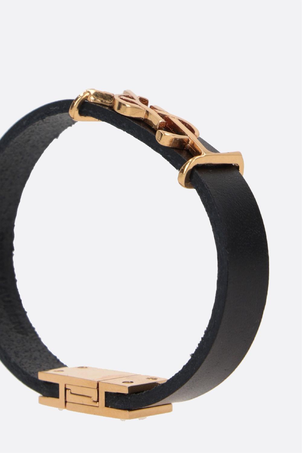 SAINT LAURENT Bracciale Opyum In Pelle Liscia