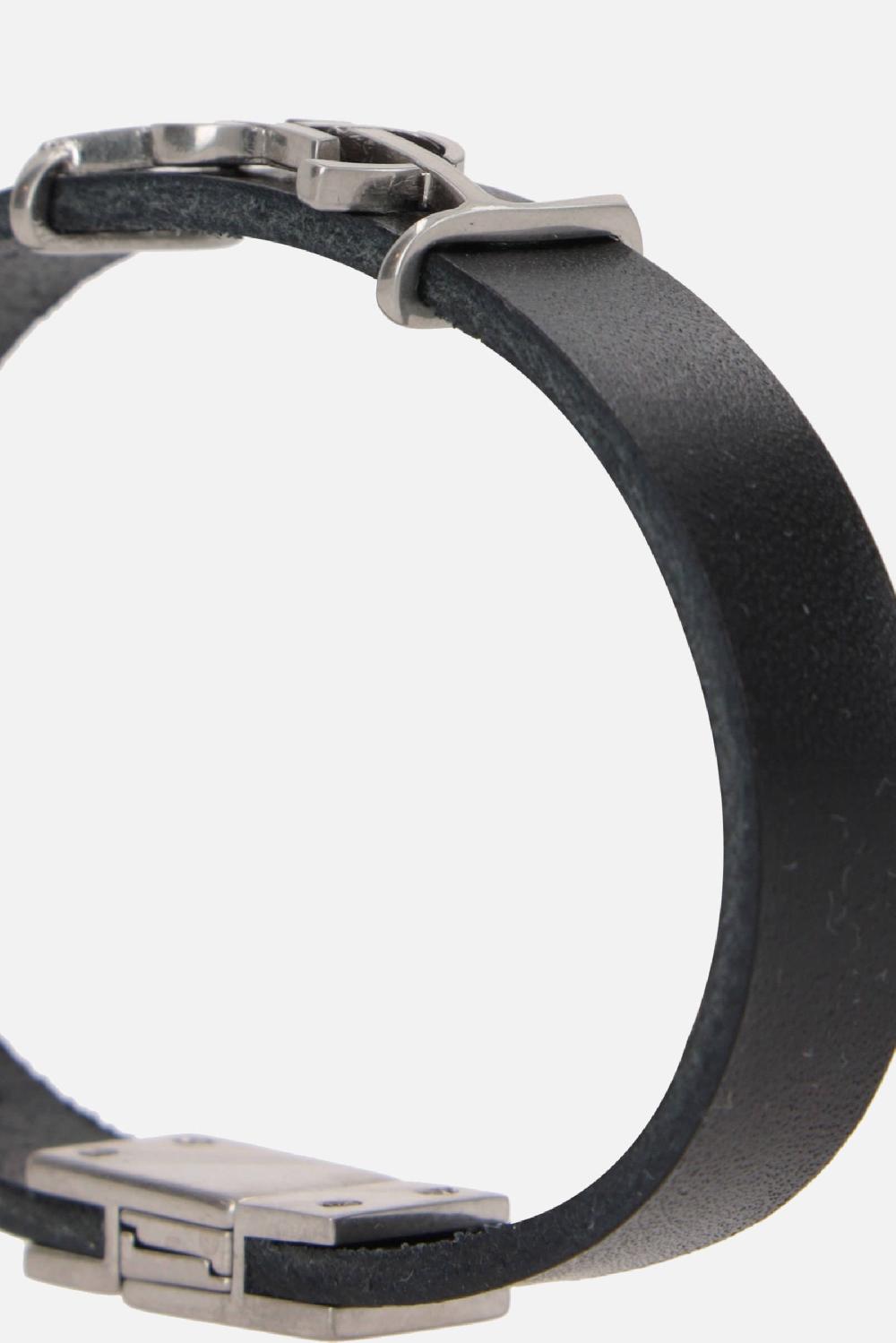 SAINT LAURENT Bracciale Opyum In Pelle Liscia