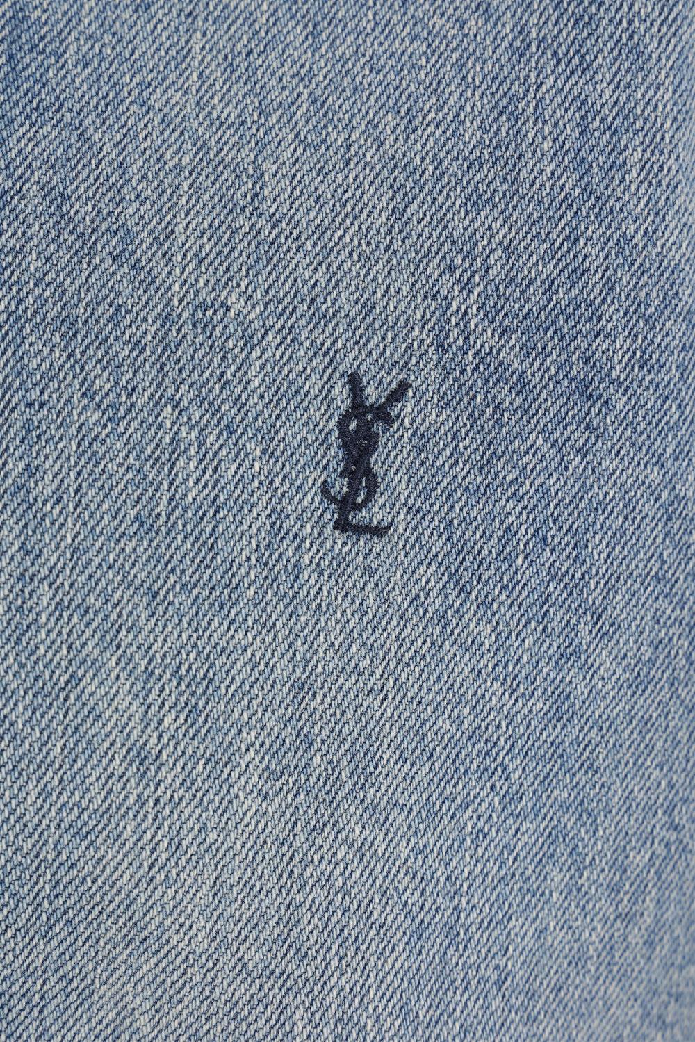 SAINT LAURENT Camicia Cassandre In Denim