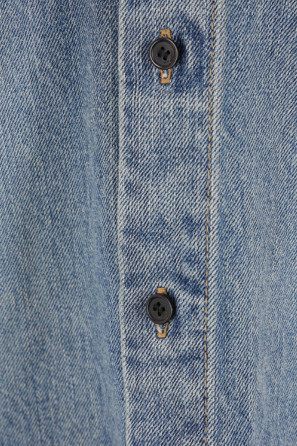 SAINT LAURENT Camicia Cassandre In Denim