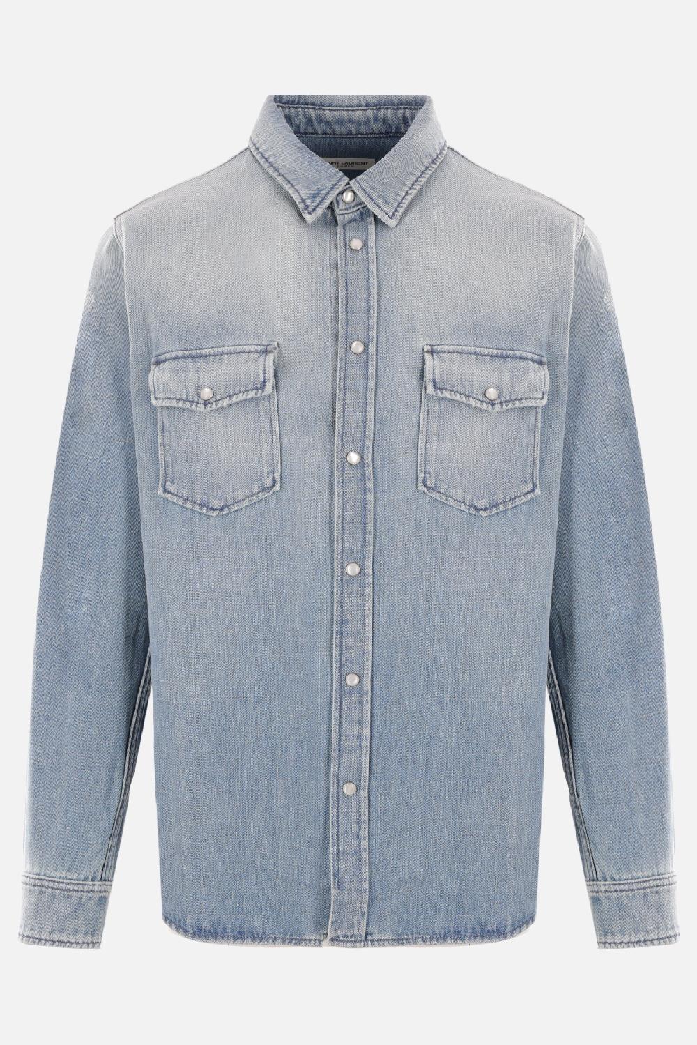 SAINT LAURENT Camicia In Denim