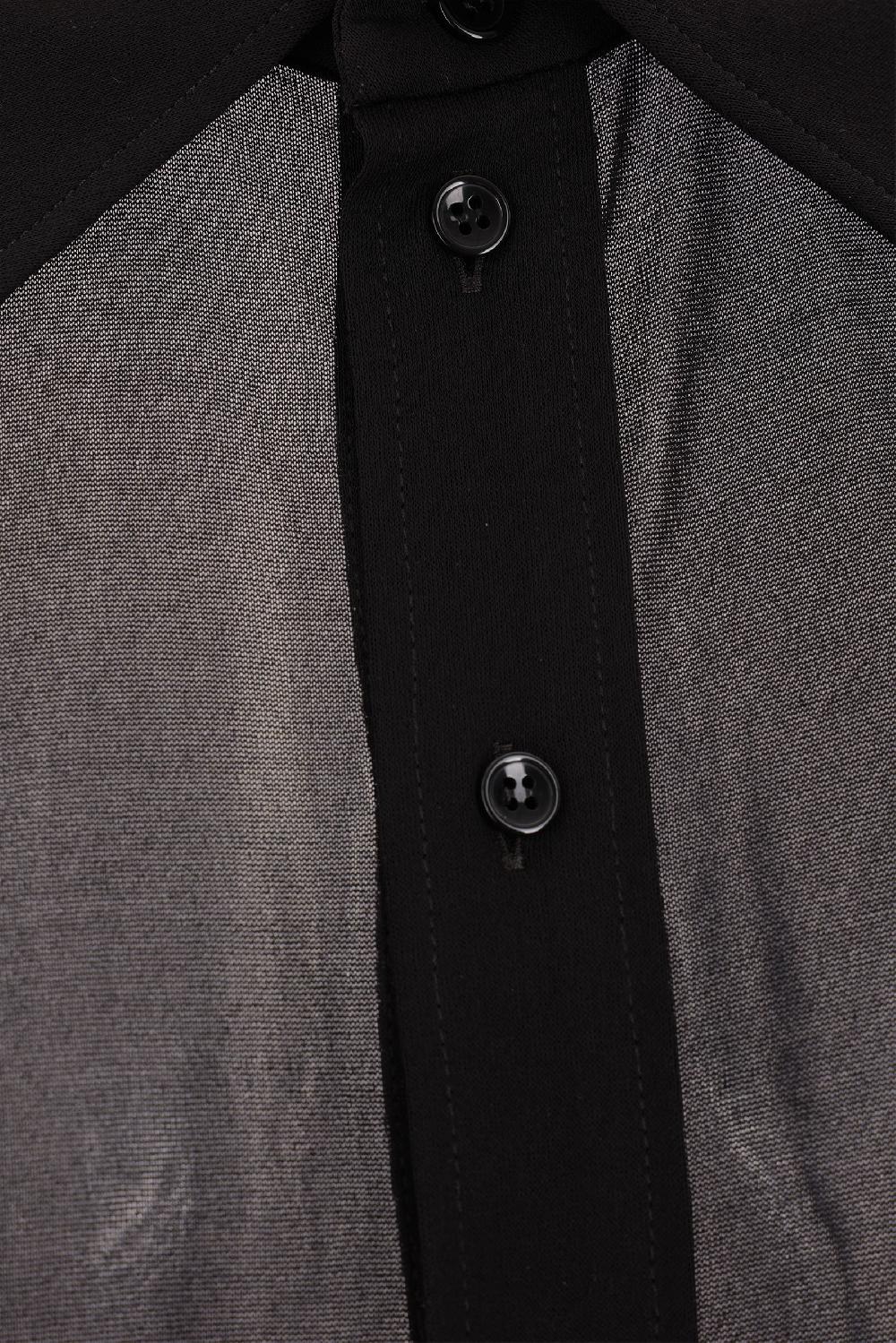 SAINT LAURENT Camicia In Jersey Crepe