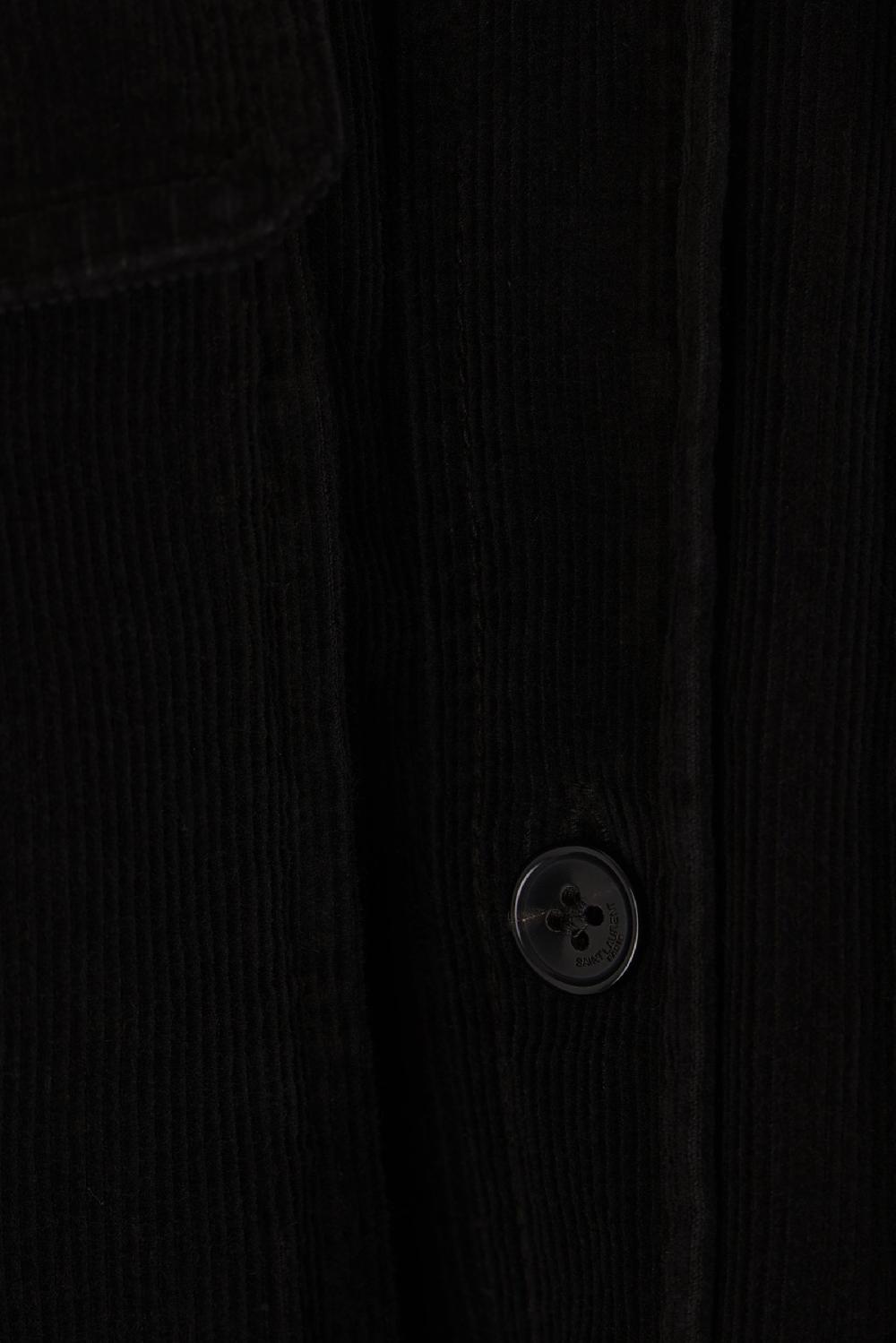 SAINT LAURENT Camicia In Velluto A Coste