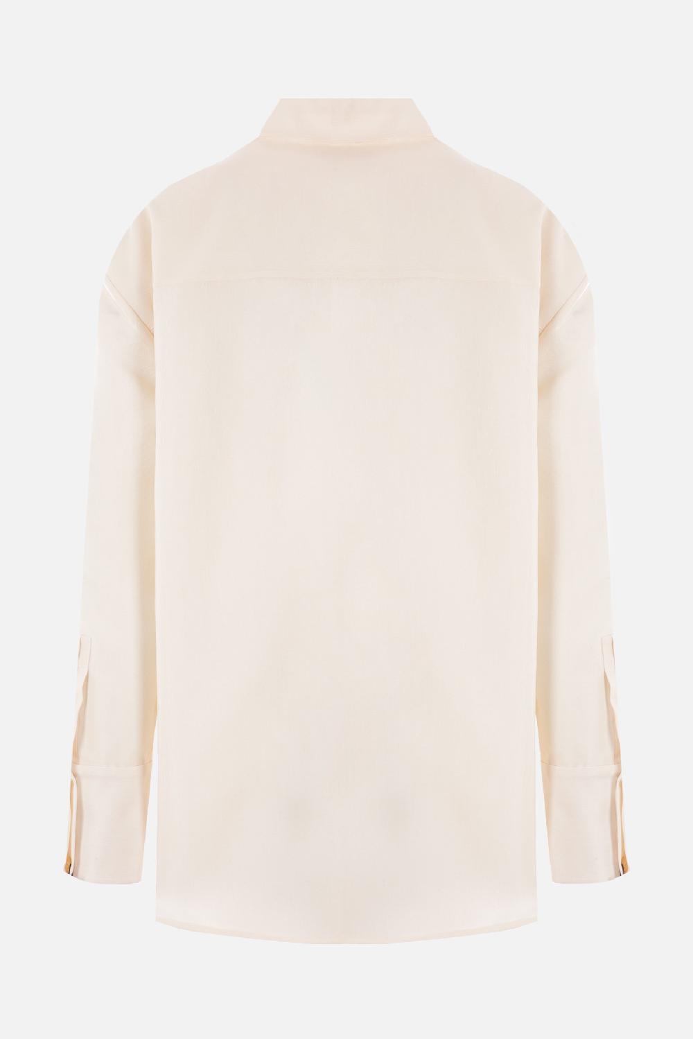 SAINT LAURENT Camicia Oversize In Faille