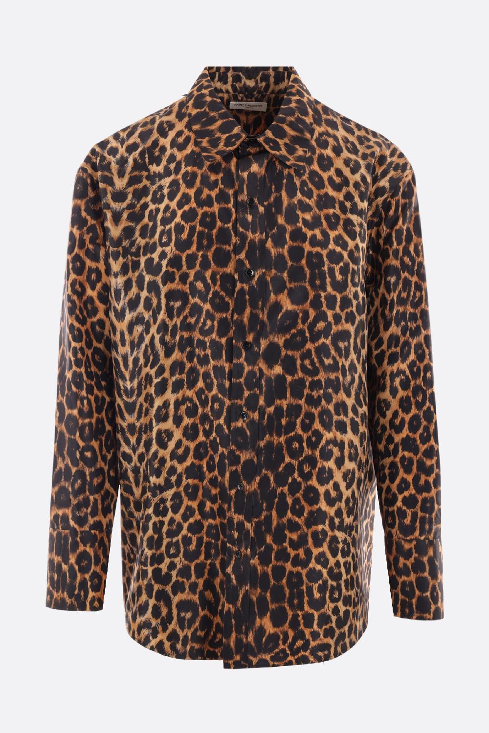 SAINT LAURENT Camicia Oversize In Seta