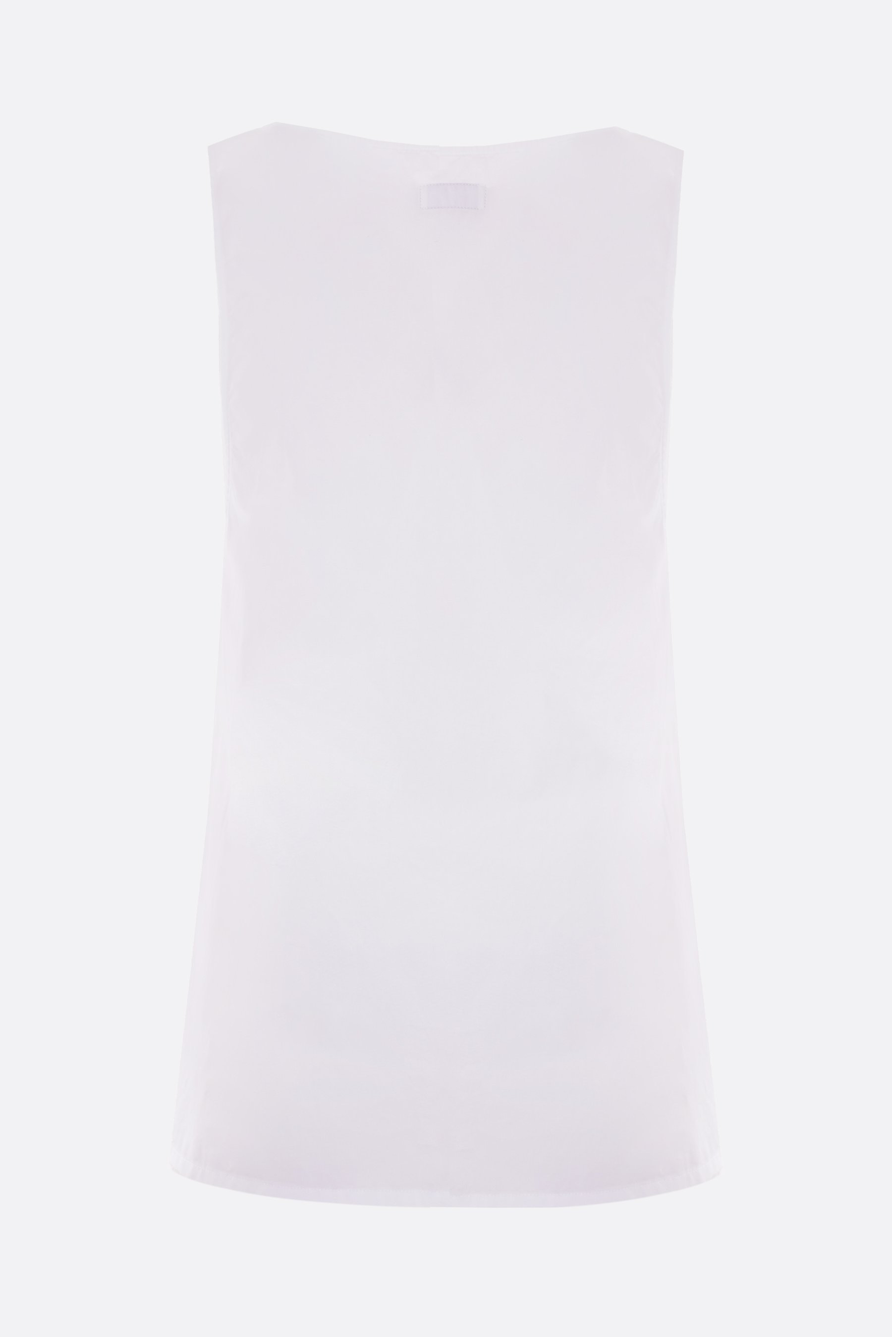 SAINT LAURENT Canotta Henley In Popeline