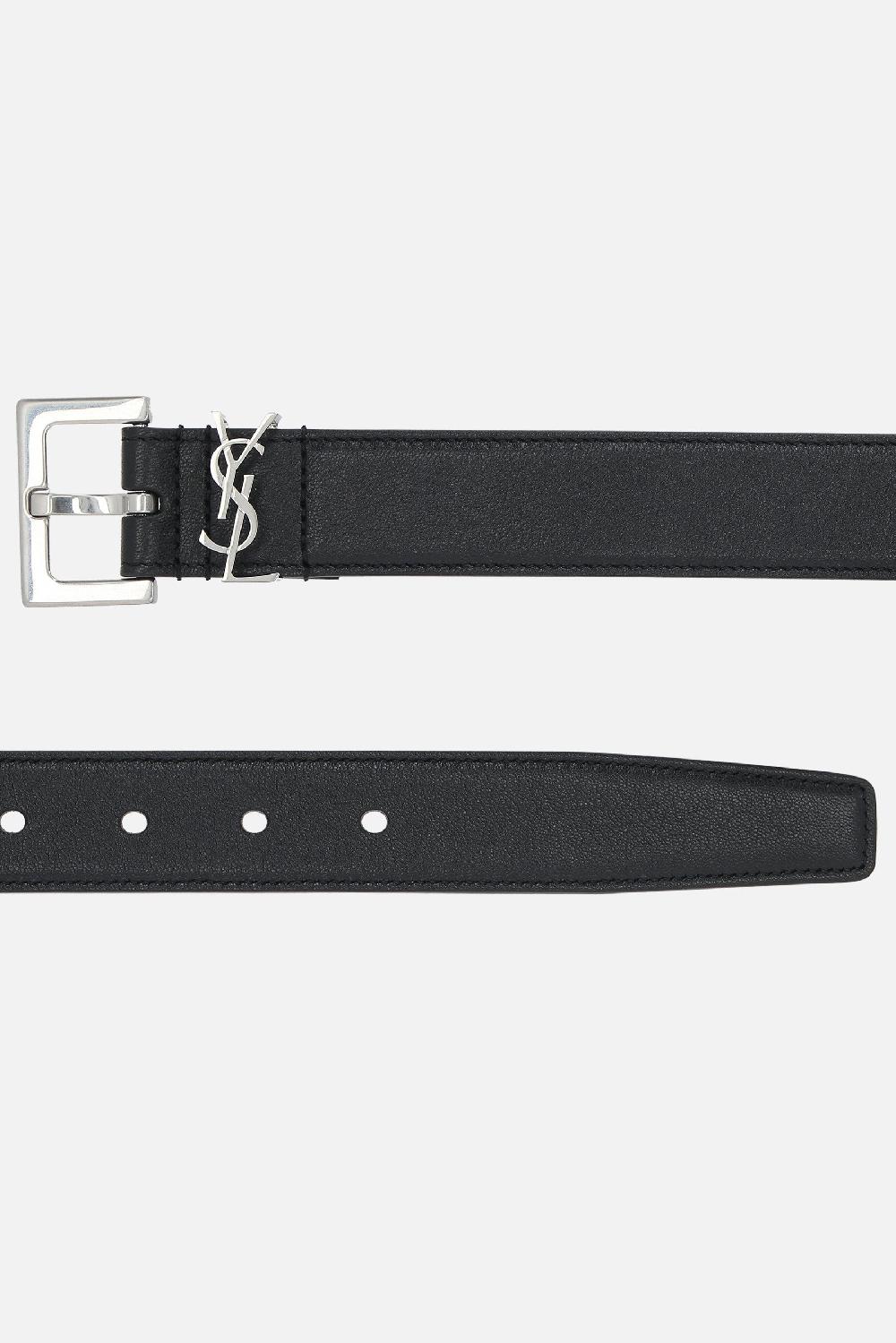 SAINT LAURENT Cintura Cassandre In Nappa