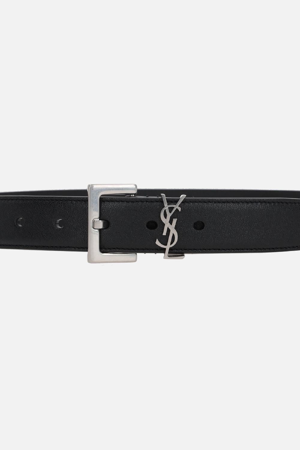 SAINT LAURENT Cintura Cassandre In Nappa