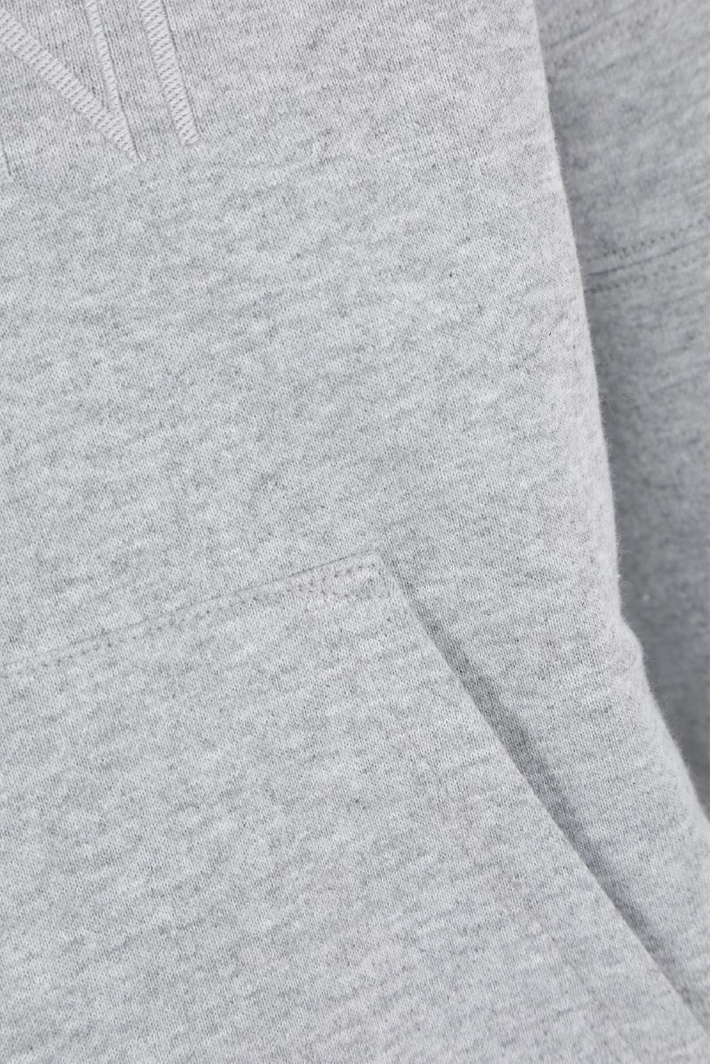 SAINT LAURENT Felpa In Pile Con Ricamo Logo