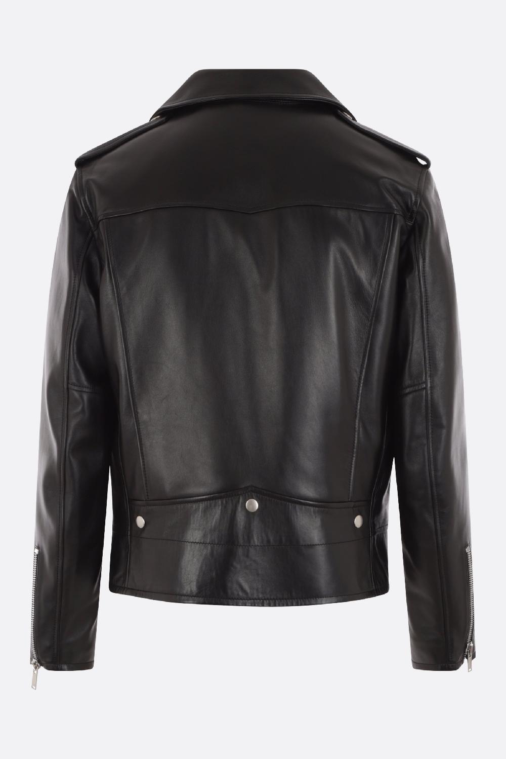 SAINT LAURENT Giacca Biker In Nappa