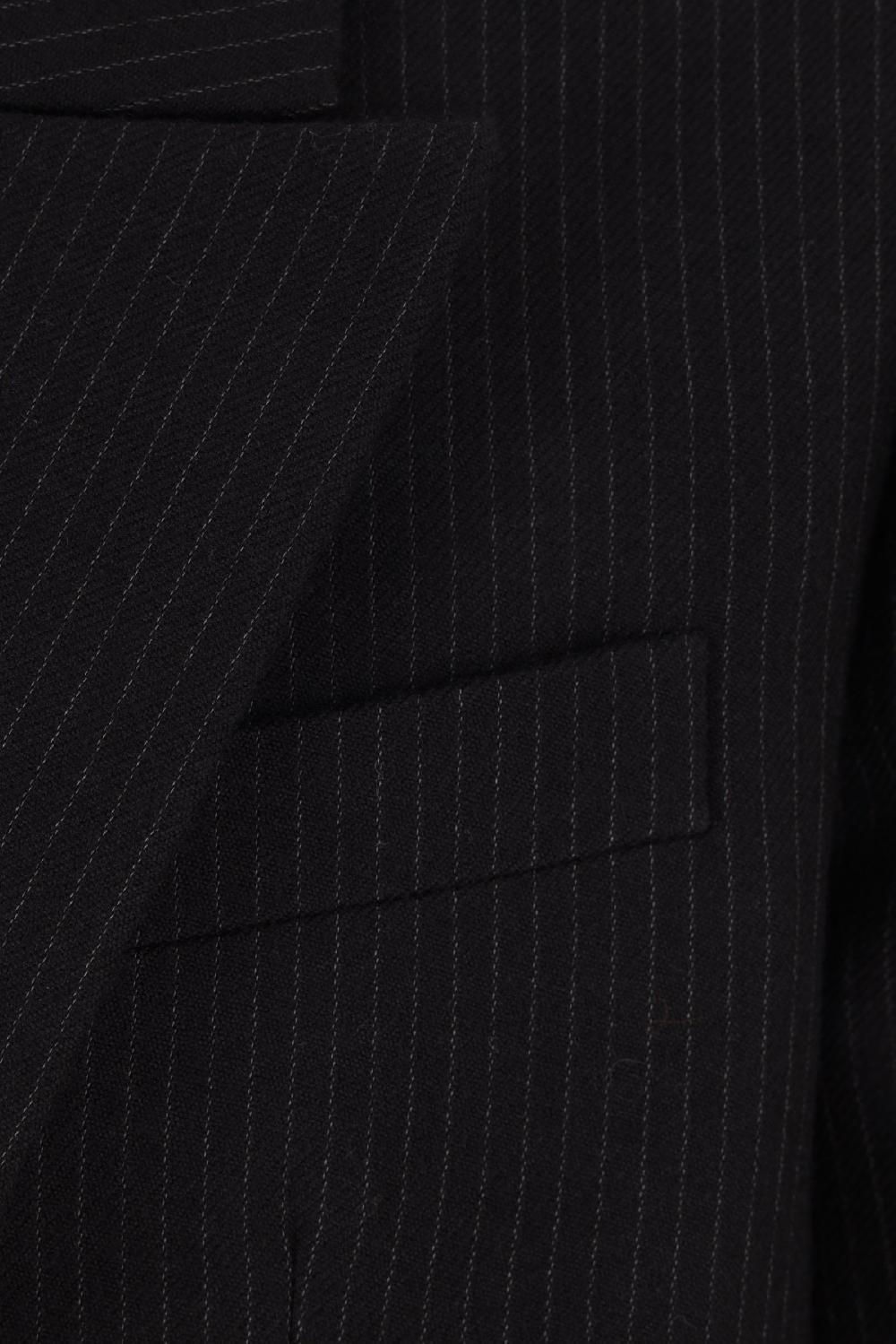 SAINT LAURENT Giacca Monopetto In Lana Gessata