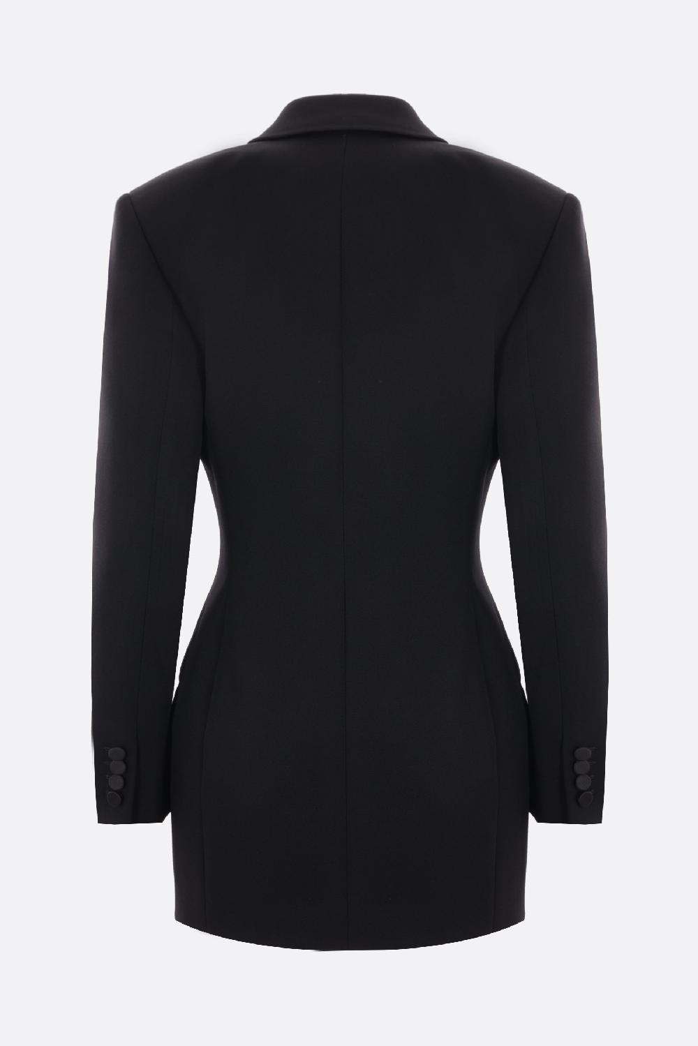 SAINT LAURENT Giacca Smoking In Grain De Poudre