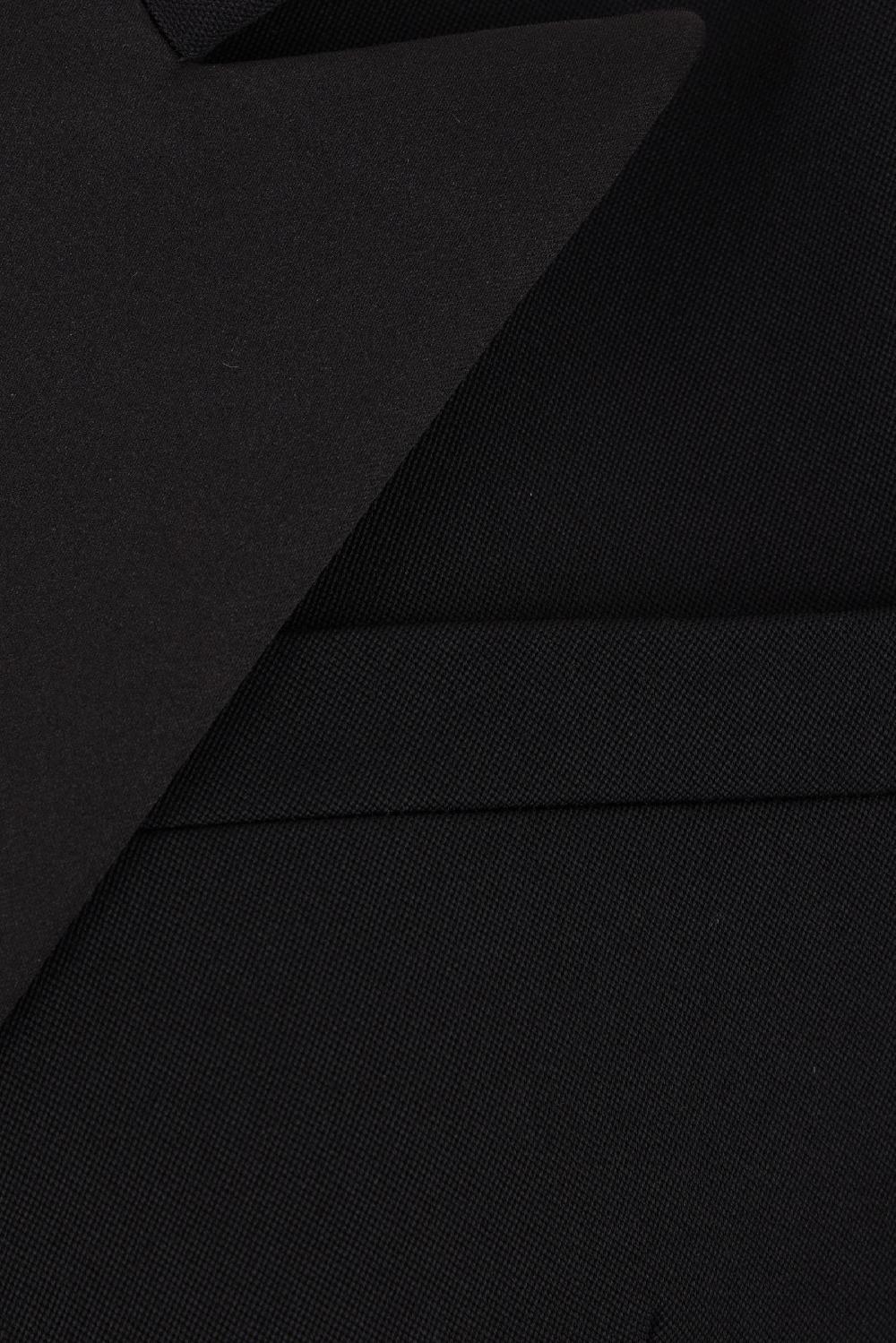 SAINT LAURENT Giacca Smoking In Grain De Poudre