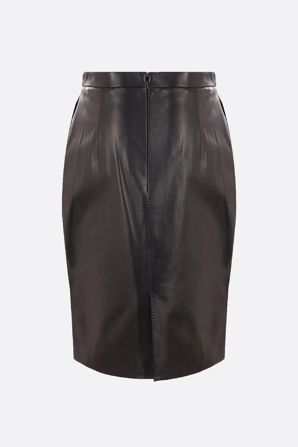 SAINT LAURENT Gonna A Matita In Nappa