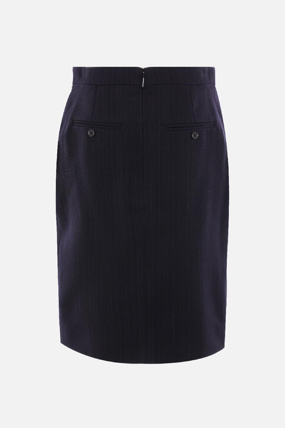 SAINT LAURENT Gonna In Lana Gessata