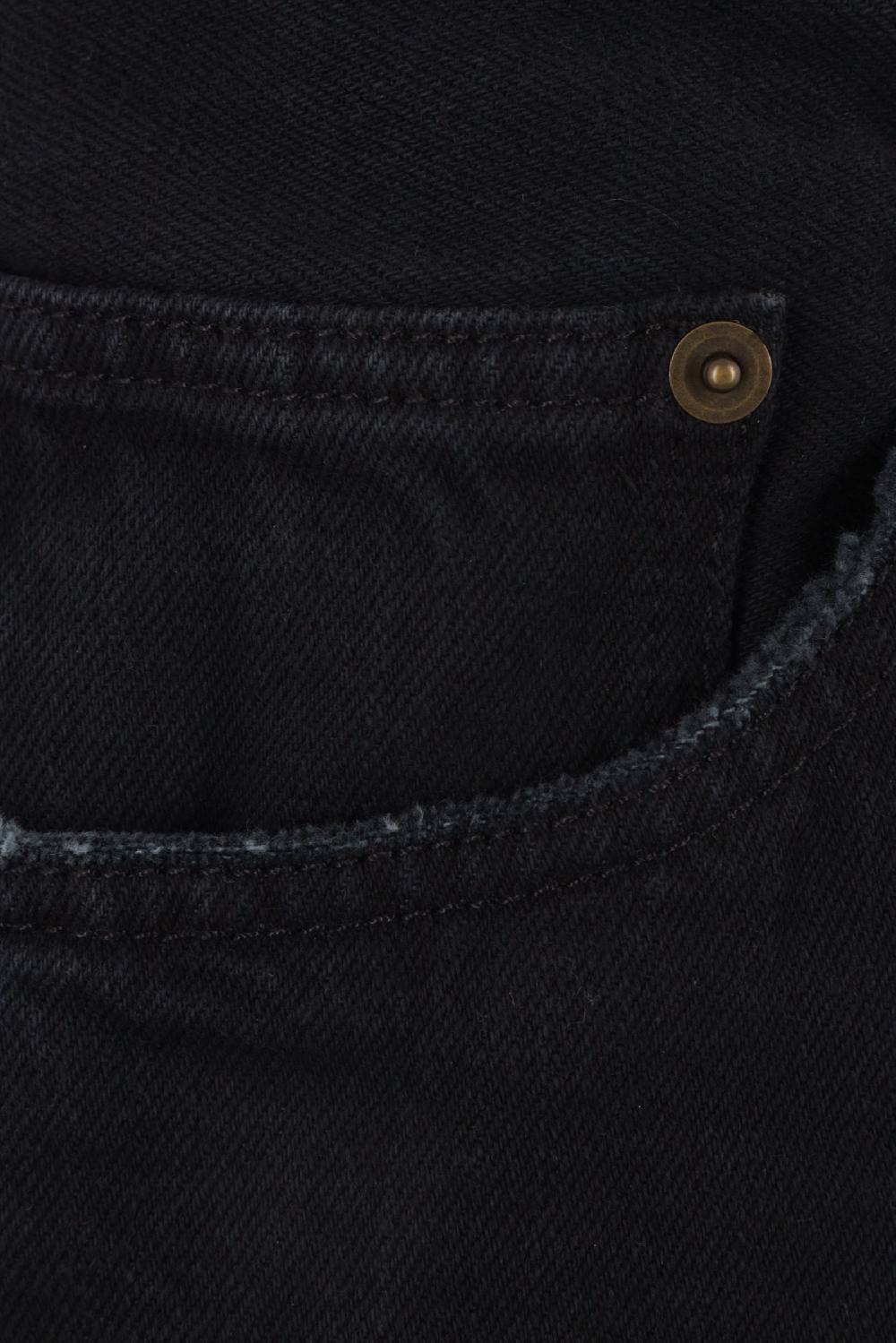 SAINT LAURENT Jeans A Gamba Larga In Denim