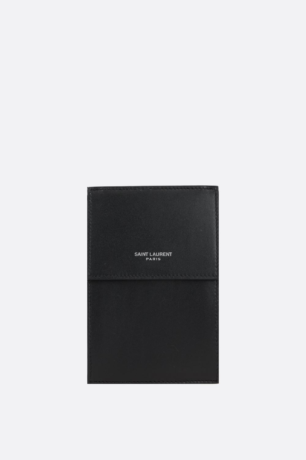 SAINT LAURENT Mini Borsa In Pelle Liscia