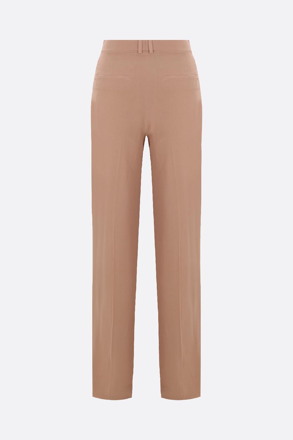 SAINT LAURENT Pantalone A Gamba Dritta In Crepe