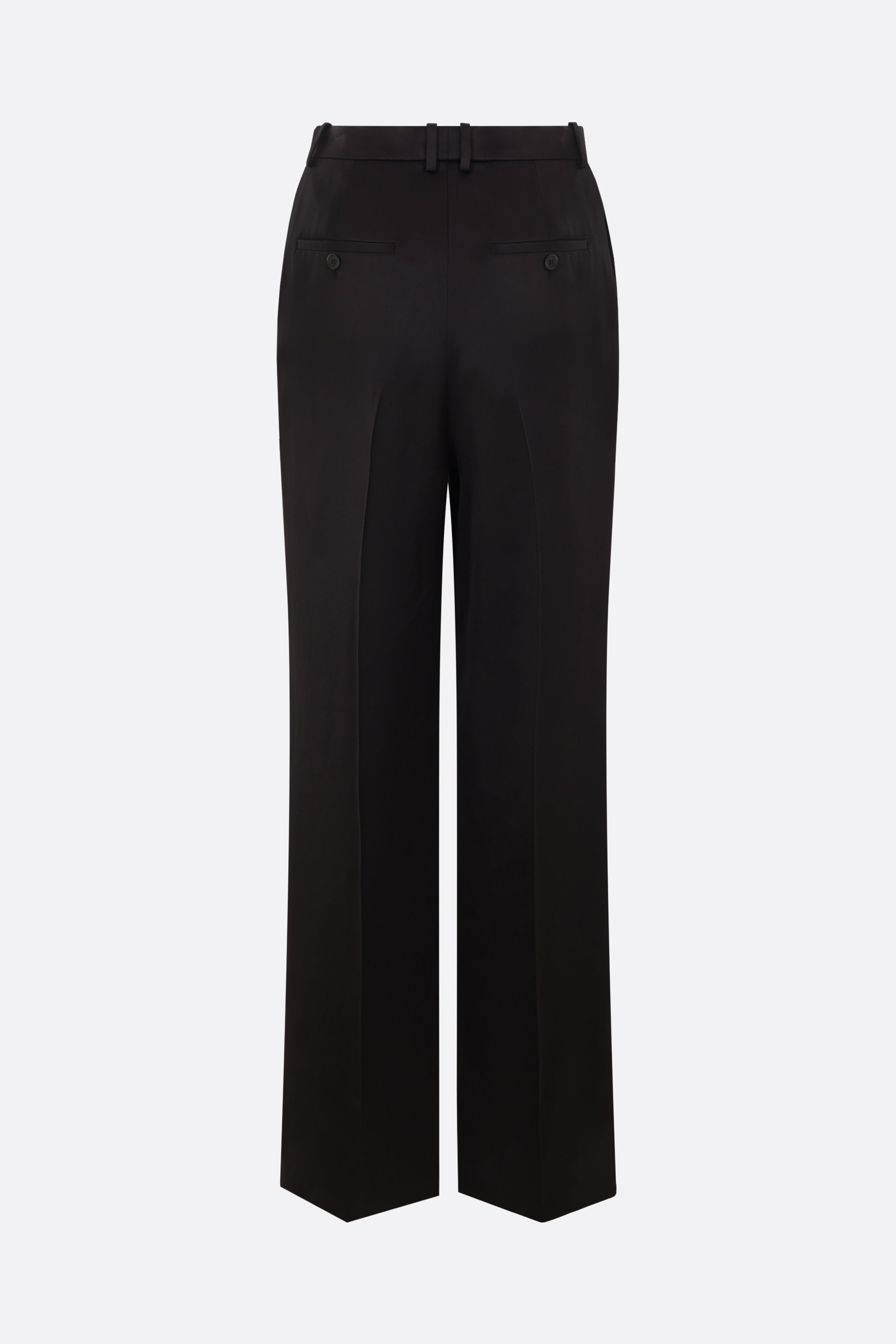 SAINT LAURENT Pantalone A Gamba Dritta In Raso
