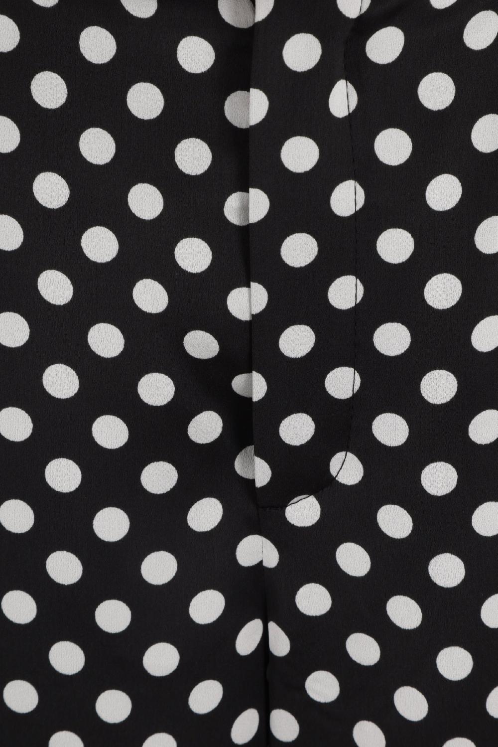 SAINT LAURENT Pantalone A Gamba Larga In Raso