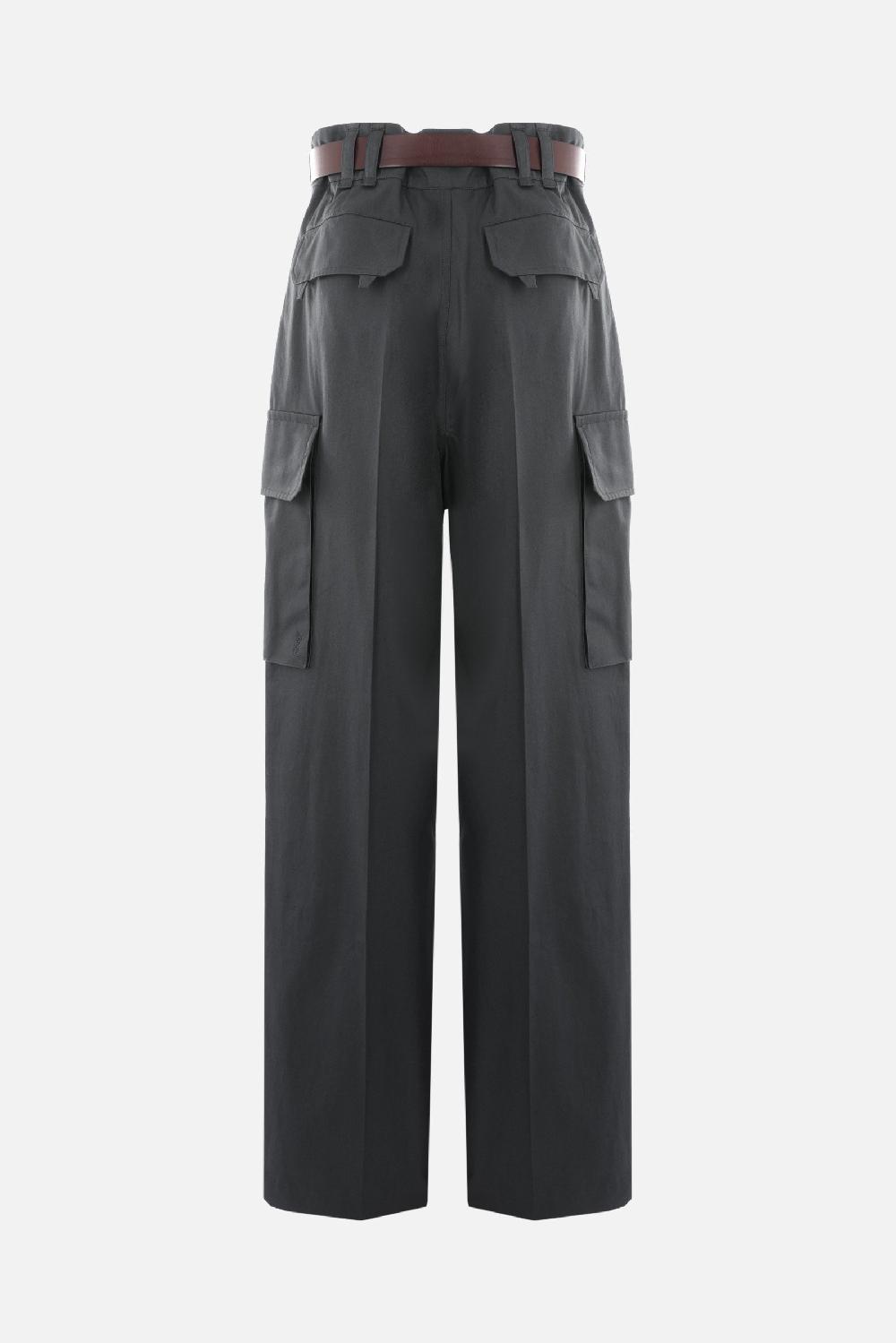 SAINT LAURENT Pantalone Cargo Cassandre In Twill