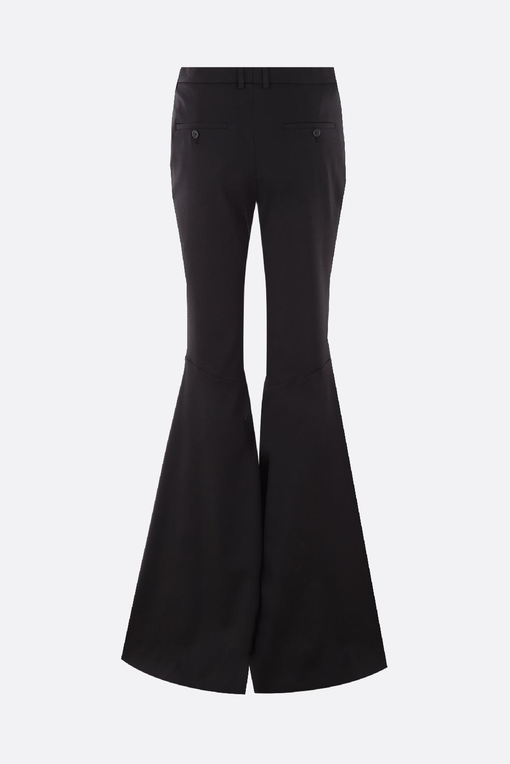 SAINT LAURENT Pantalone Flare In Gabardine Stretch