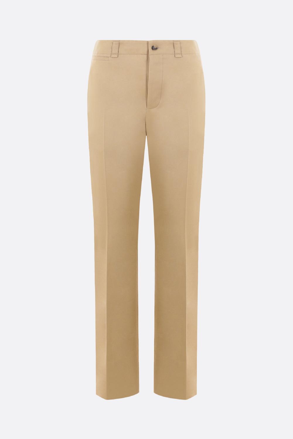 SAINT LAURENT pantalone in drill