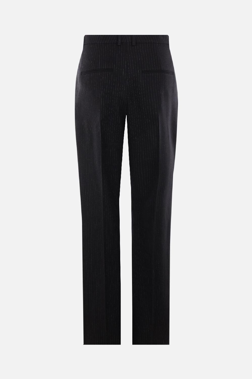 SAINT LAURENT Pantalone In Lana Gessata