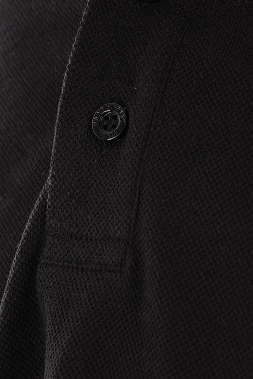 SAINT LAURENT Polo Cassandre In Piquet