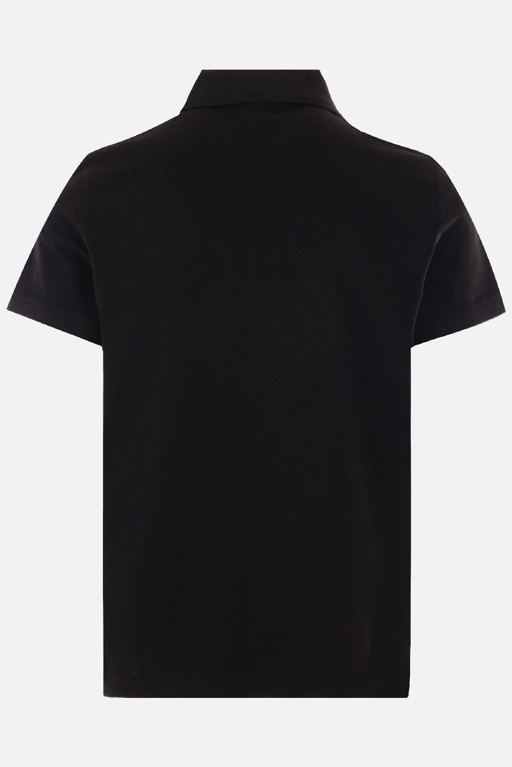 SAINT LAURENT Polo In Piquet Ricamo Logo
